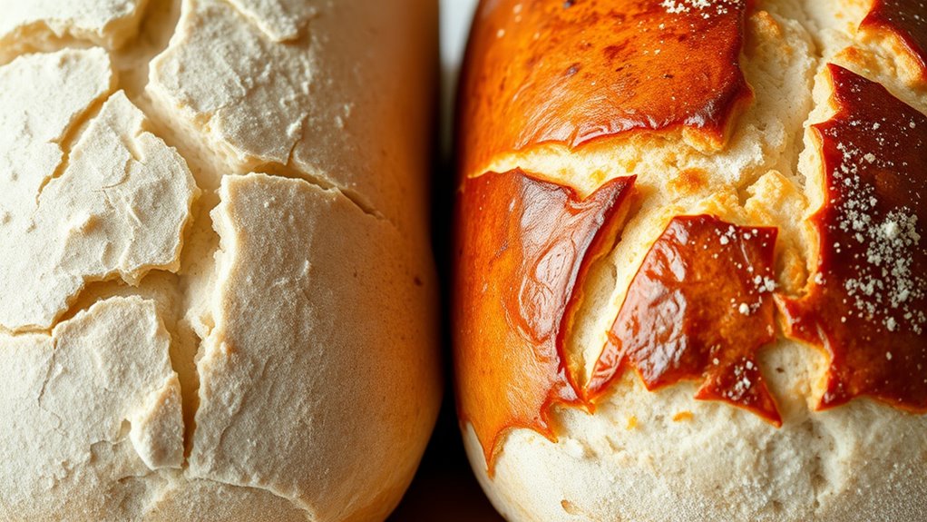 adjusting steam affects crust