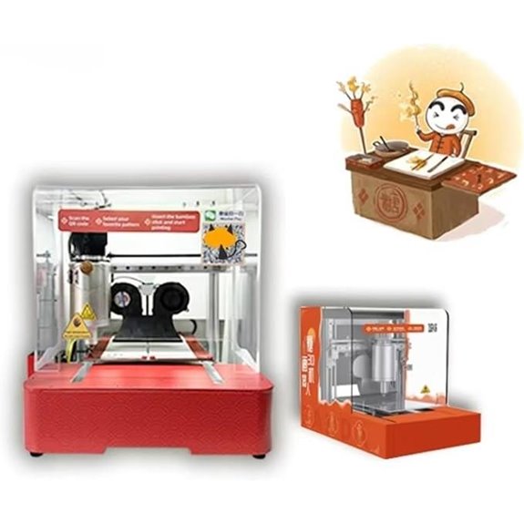 AI-Powered Edible Sugar 3D Printer for Cake Decoration