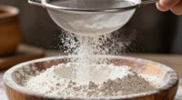 air incorporates into flour