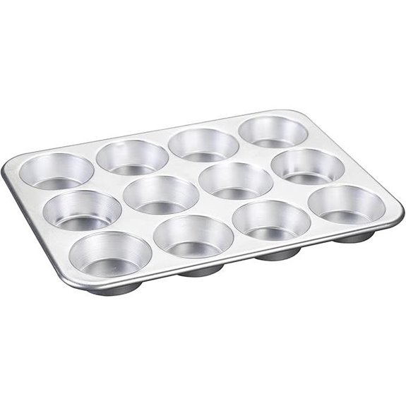 Nordic Ware Natural Aluminum Commercial Muffin Pan 12 Cup