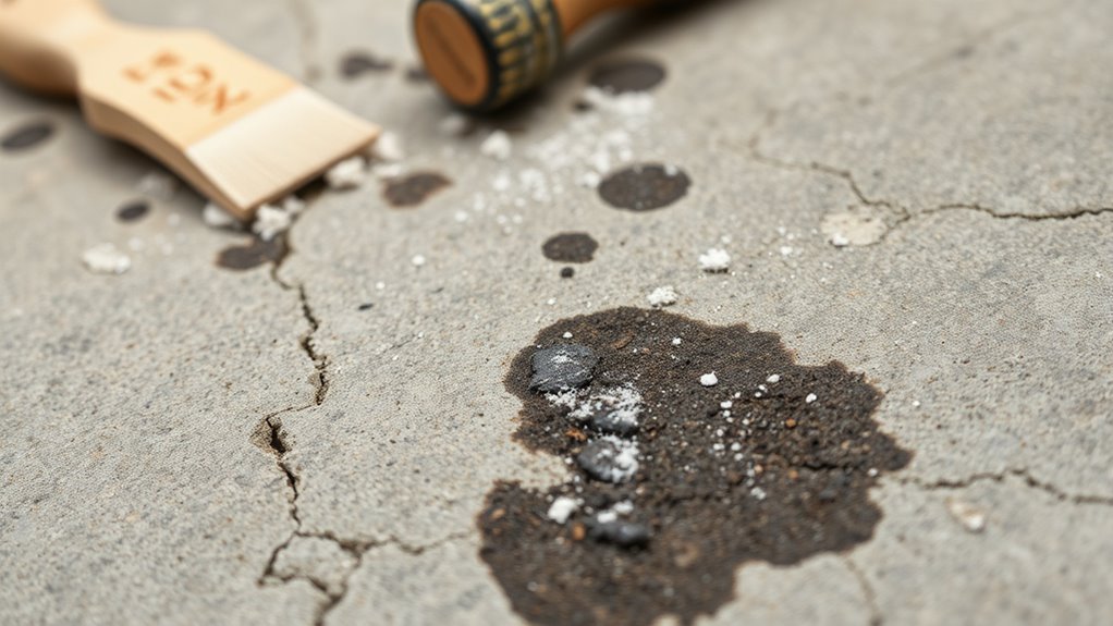 always test cleaning solutions first