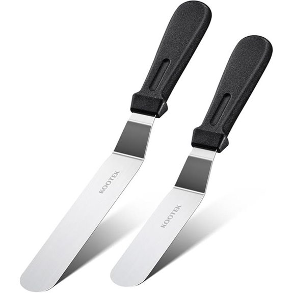 Kootek Angled Icing Spatula Set for Cake Decorating