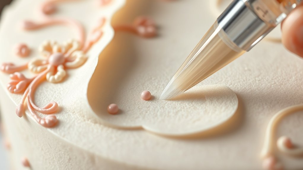 apply adhesive evenly secure layers