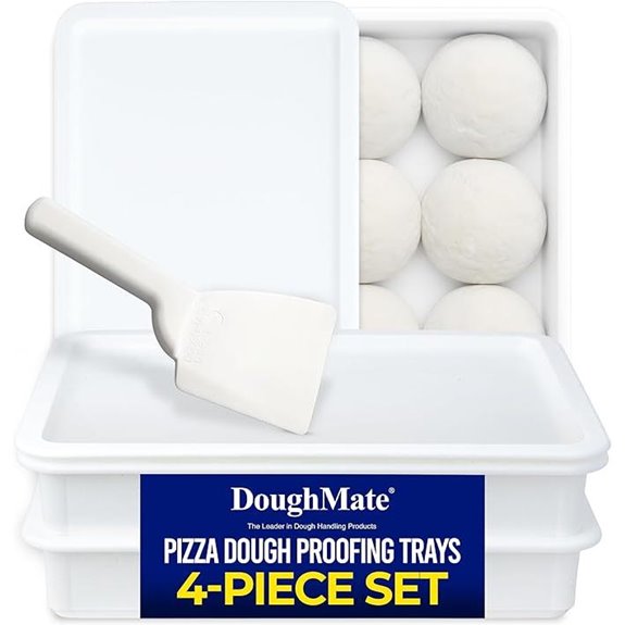 DoughMate Artisan Kit with Pizza Dough Trays