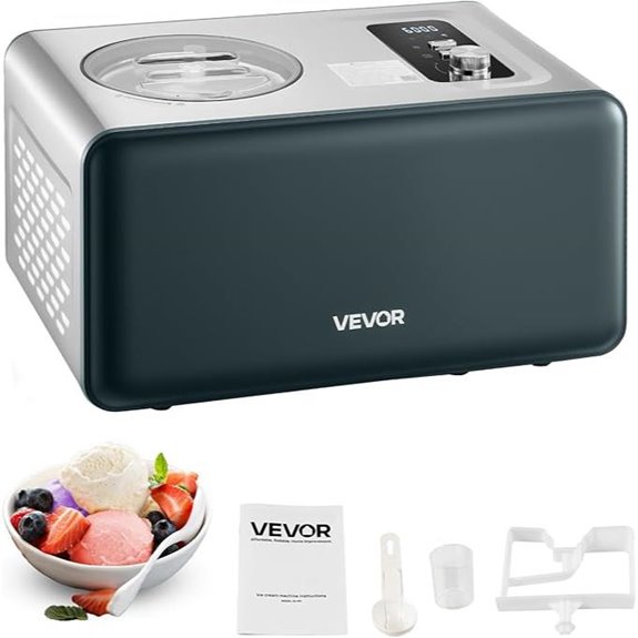 VEVOR Automatic Ice Cream Maker with Compressor