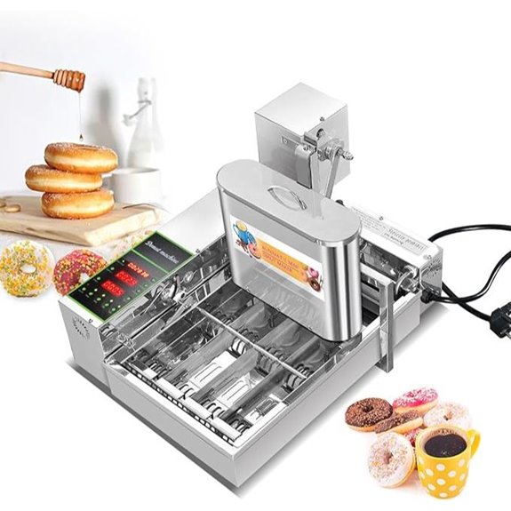 Kolice Commercial Mini Donut Maker with Auto Features