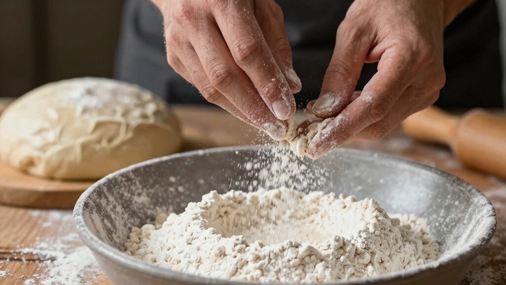 avoid lumps by gentle mixing