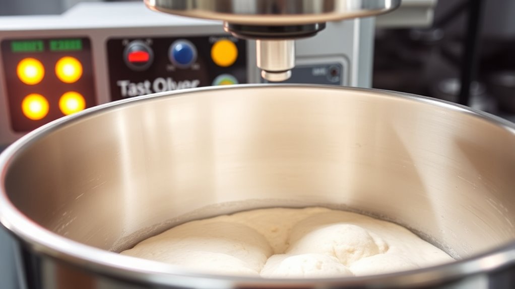 avoid overfilling mixers