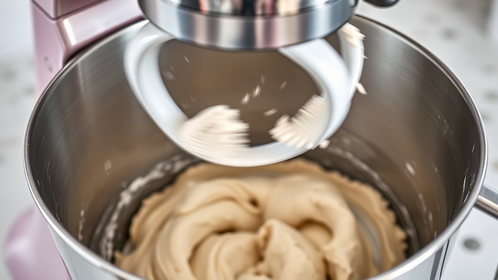 avoid overmixing and safety