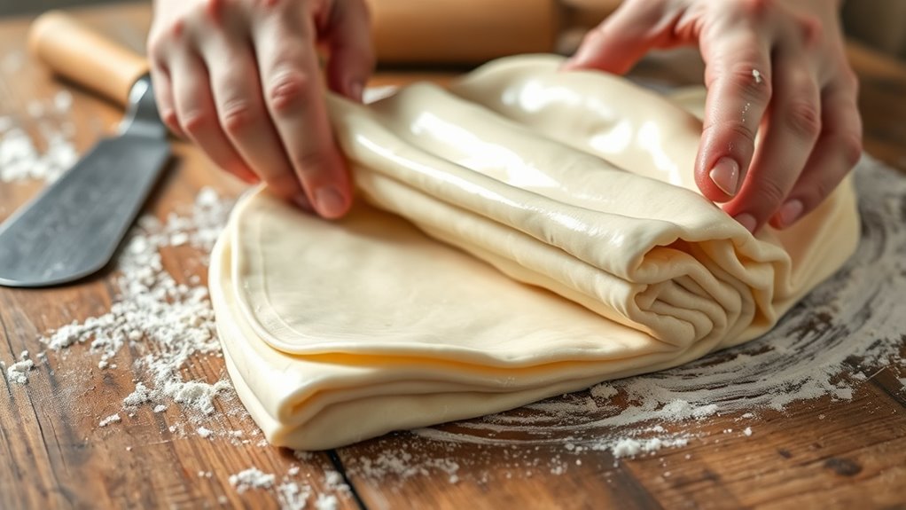 avoid overworking and unevenness