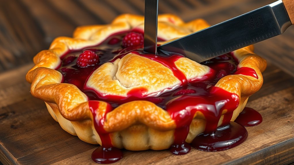 avoid undercooked overfilled or watery fillings