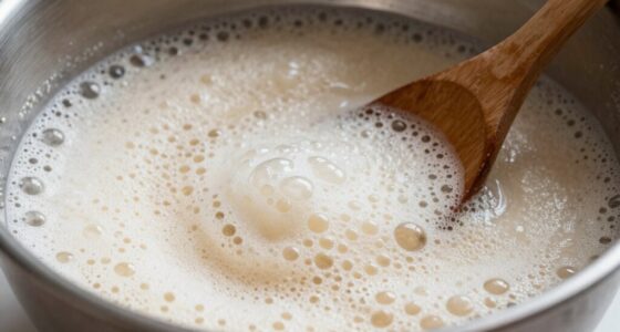 avoiding foamy batter over aeration