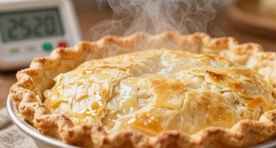 bake at precise temperature