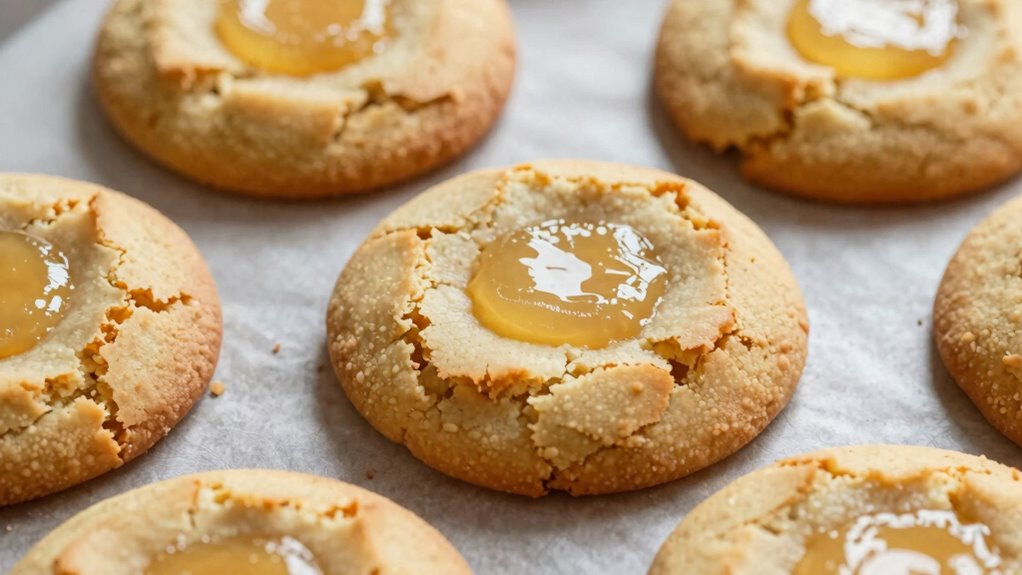 bake cookies for perfect texture