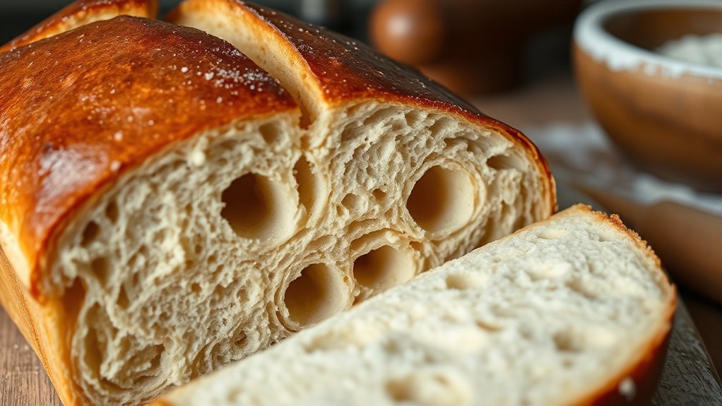 bake temperature controls crumb