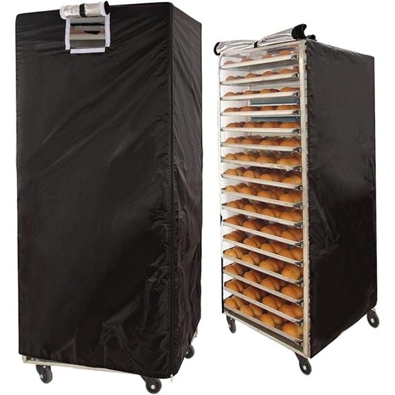 Pan Rack Cover for Bakery and Restaurant Storage