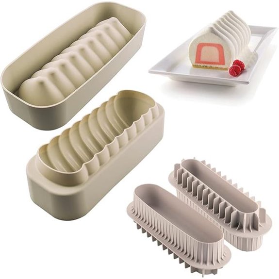 Silikomart - Inserto Set Beech and Meringa Silicone Mould