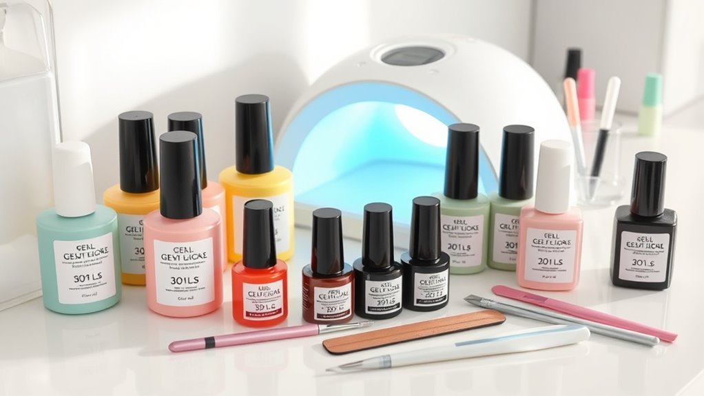 beginner gel nail kit criteria