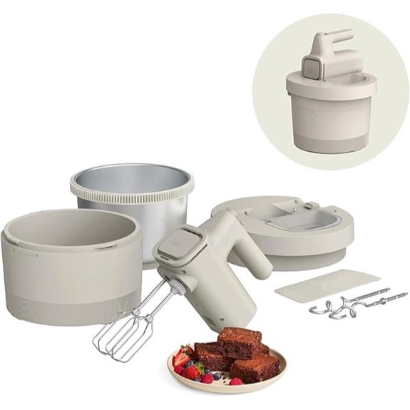 Bella 3.5 Qt Hand & Stand Mixer with Accessories