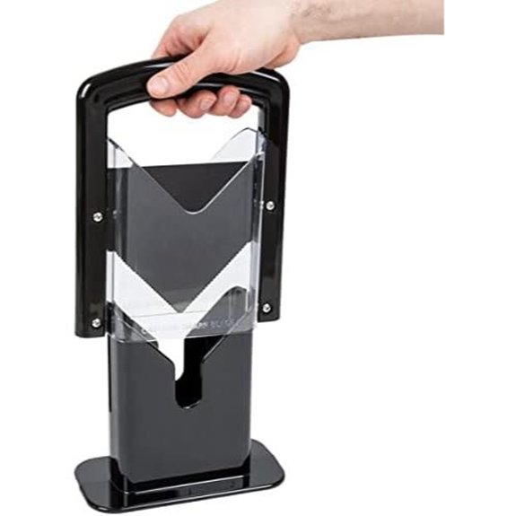 Plus Black Commercial Bagel Slicer By TableTop King