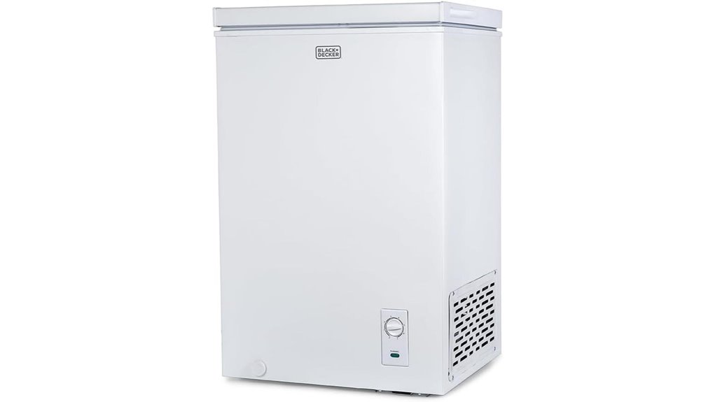 black decker compact freezer