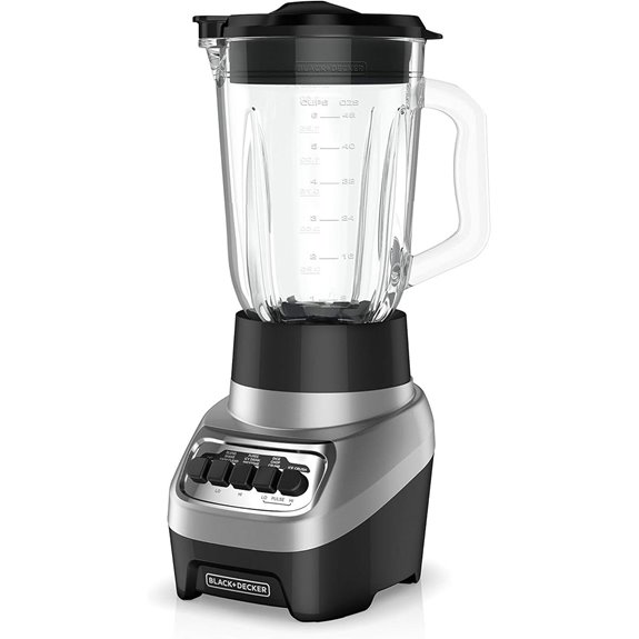 BLACK+DECKER PowerCrush Blender with Glass Jar