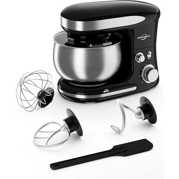 Tilt-Head Stand Mixer with Accessories (Black)