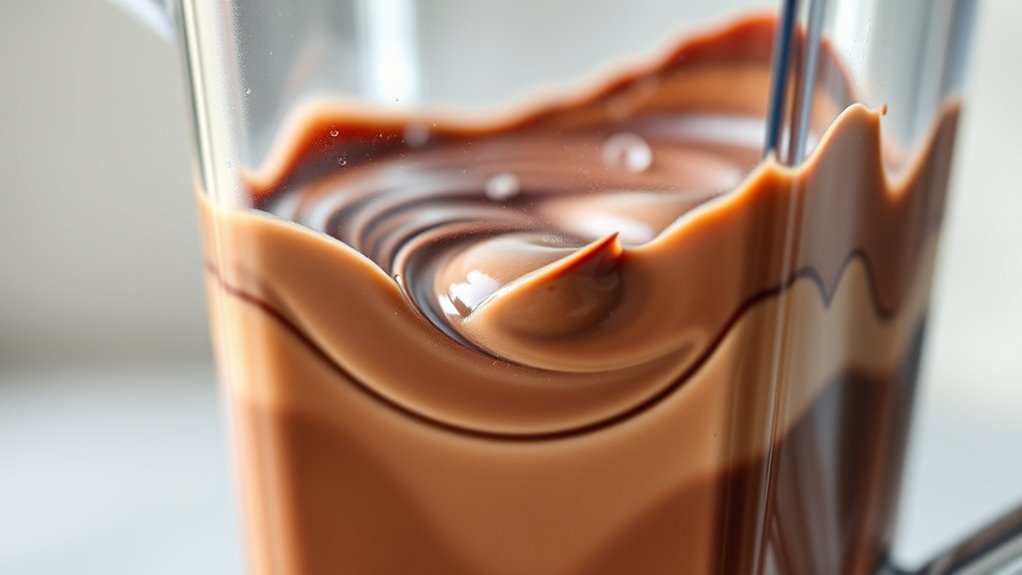 blender heat improves custard