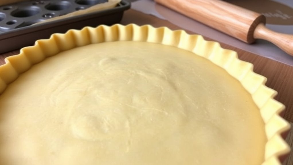 blind bake for crispness