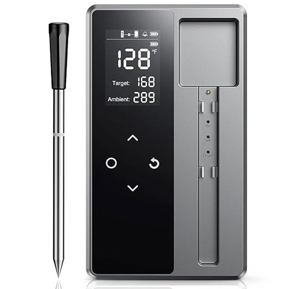 Smart Wireless Meat Thermometer with Bluetooth & Alerts