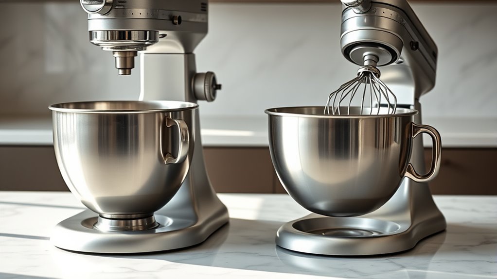 bowl lift mixers are more stable