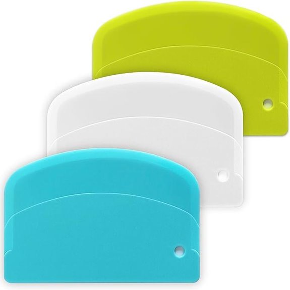 ALLTOP Bread Dough Scraper for Baking and Kitchen Use