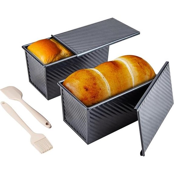 CARTMAN 2-Pack Bread Loaf Pans with Accessories