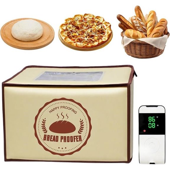 Folding Bread Proofing Box with Temp & Timer