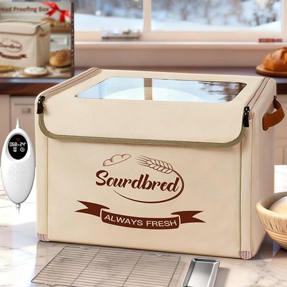 Folding Bread Proofing Box with Temp & Timer
