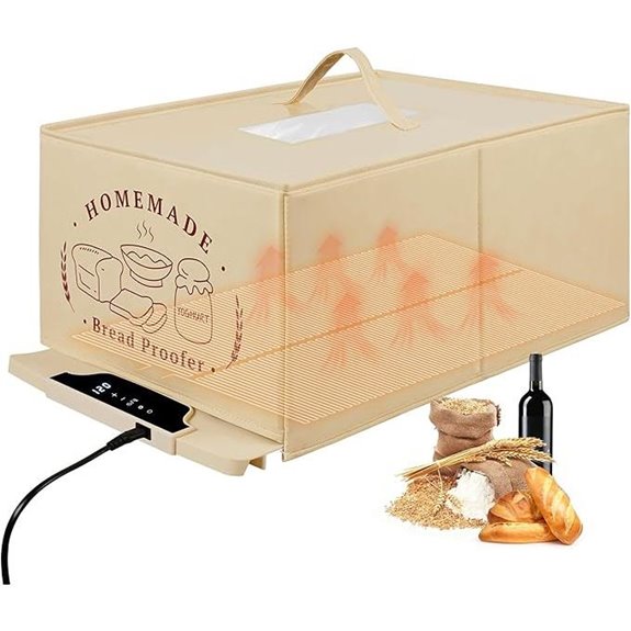 Bread Proofing Box with Temp Control & Timer