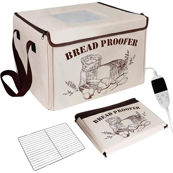 Folding Bread Proofing Box with Temp & Timer