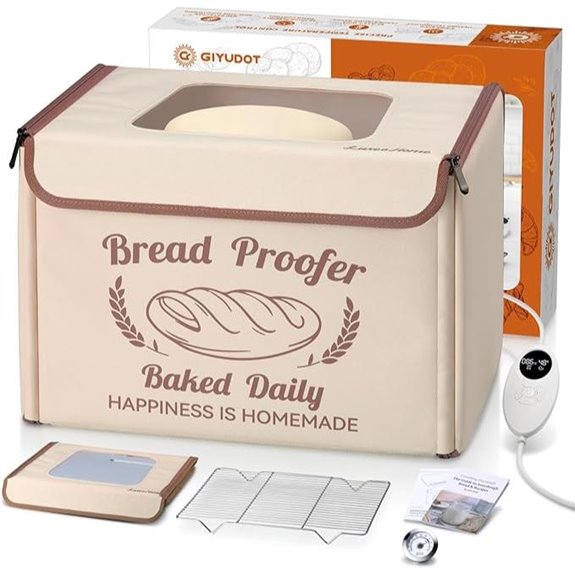 Folding Bread Proofing Box with Temp & Timer