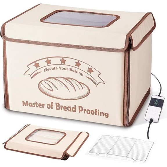 Bread Proofing Box with Temp Control & Timer
