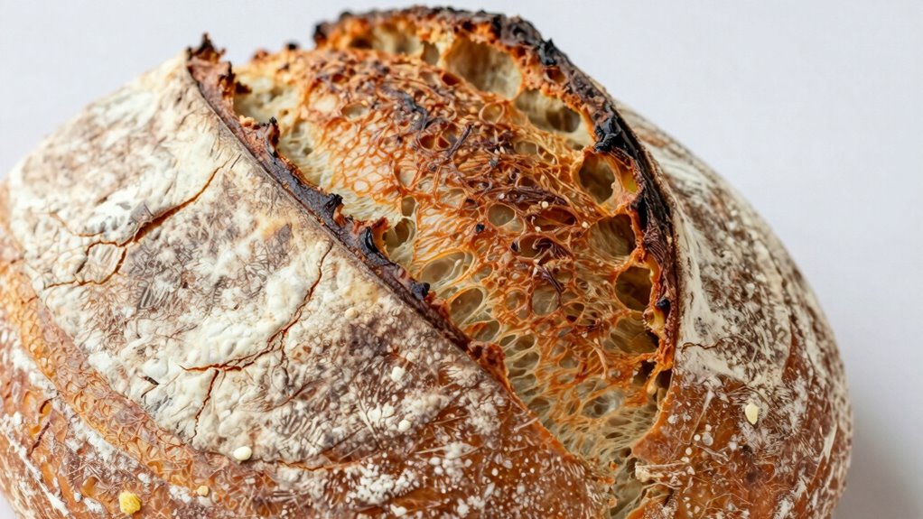 bread splits due to scoring