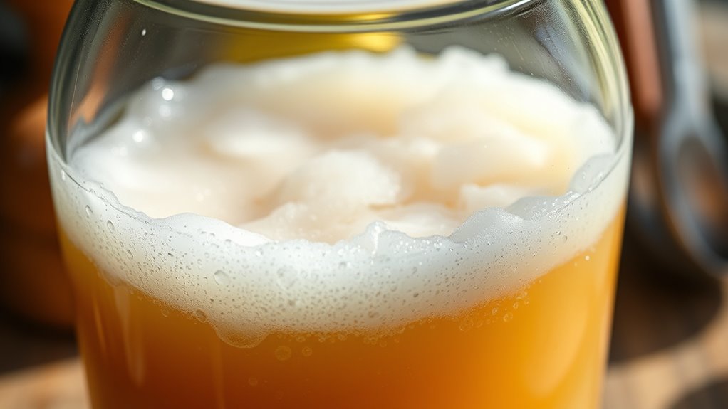 bubbling stops flavors stabilize