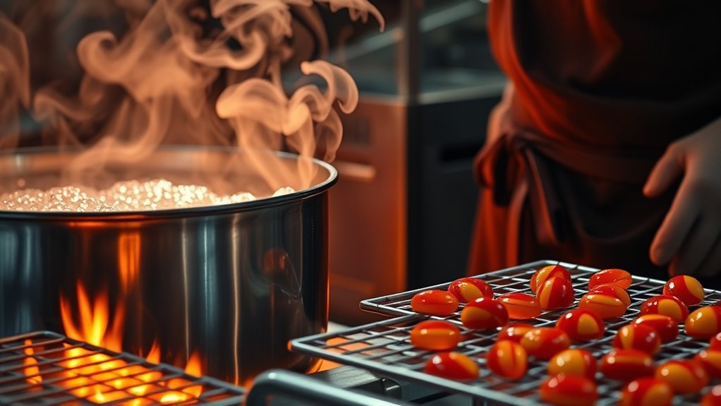 burns from hot sugar