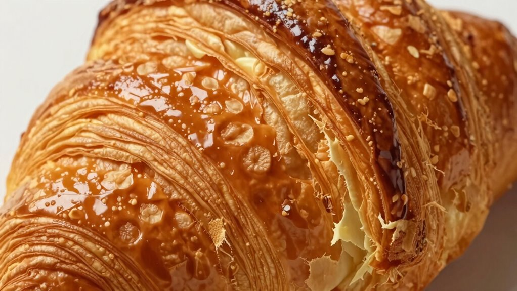 butter dough layers temperature