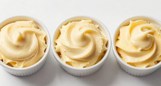 buttercream texture options chart