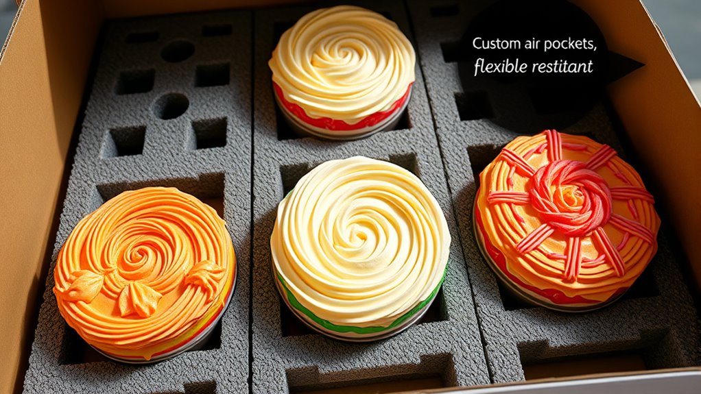 cake damage from movement