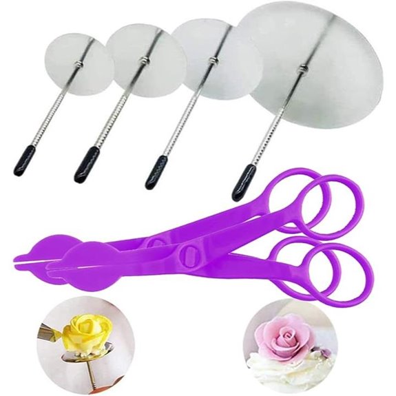 Cake Flower Nail Lifter Set for Icing Decoration