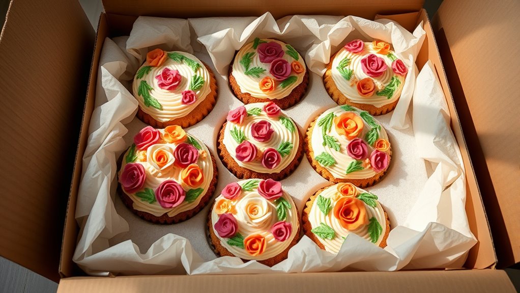 cake movement during transit