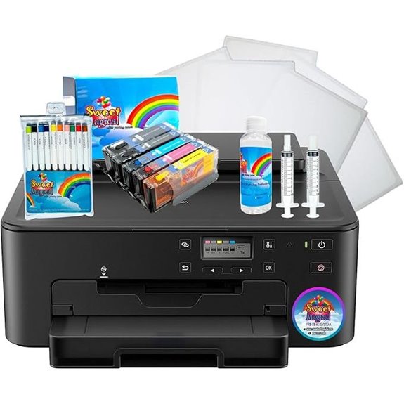 S & M Cake Printer Bundle with Ink & Markers