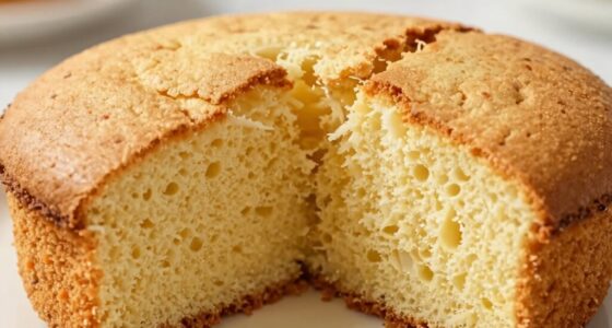 cake sinking causes and fixes