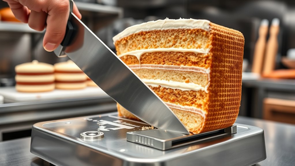 cake slicer safety features